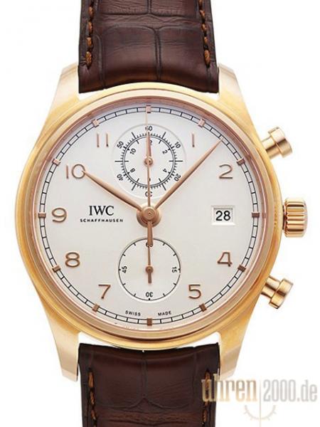 IWC Portugieser Chronograph Classic Rotgold Ref. IW390301
