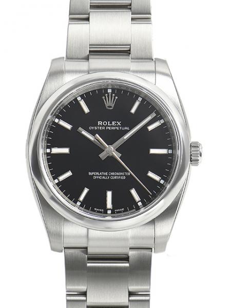 Rolex Oyster Perpetual 34 Ref. 114200 Zifferblatt Schwarz, M114200-0023