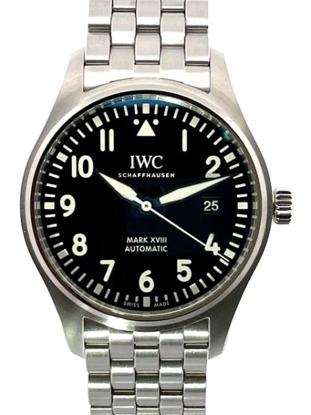 IWC Pilots Watch Fliegeruhr Mark XVIII IW327015 Edelstahlband