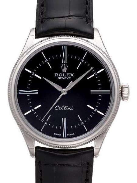 Rolex Cellini Time Ref. 50509 schwarzes Zifferblatt 