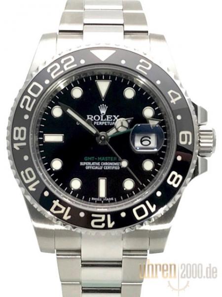 Rolex GMT-Master II Edelstahl 116710LN aus 2014