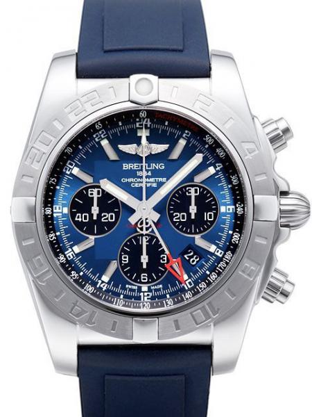 Breitling Chronomat 44 GMT Blackeye-Blau Ref. AB042011.C852.143S.A20D.2 Diver Pro II