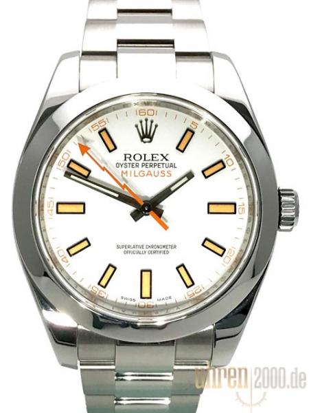 Rolex Oyster Perpetual Milgauss Ref. 116400 aus 2012 LC100