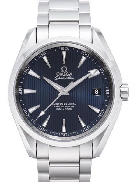 Omega Seamaster Aqua Terra Master Co-Axial Chronometer Ref. 231.10.42.21.03.003 Zifferblatt Blau