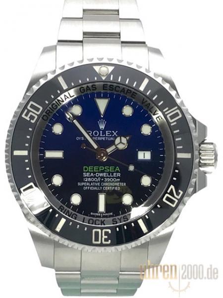 Rolex Sea-Dweller Deepsea 116660 D-Blue ungetragen aus 2016