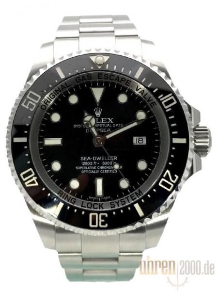 Rolex Sea-Dweller Deepsea Ref. 116660 LC100 aus 2016 sehr guter Zutand