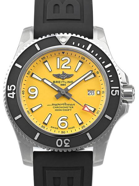 Breitling Superocean Automatic 44 Gelb A17367021I1S1