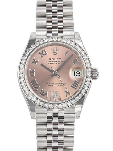 Rolex Oyster Datejust 31 Ref. 278384RBR Pink Römisch Diamant Jubile-Band, M278384RBR-0028