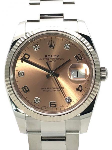 Rolex Oyster Perpetual Date 34 115234 Pink DIA ungetragen 2019 LC100