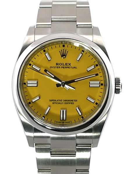 Rolex Oyster Perpetual 36 Ref. 126000 Zifferblatt Gelb, M126000-0004