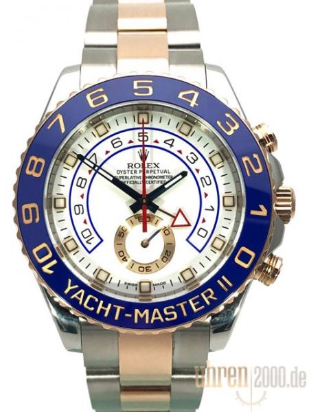 Rolex Yacht-Master II Ref. 116681 Edelstahl / Everose-Gold aus 2017 LC100