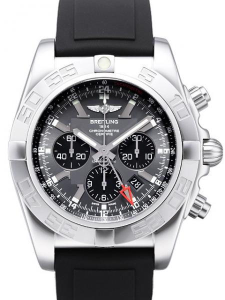 Breitling Chronomat GMT Blackeye-Grau Ref. AB041012.F556.137S.A20D.2 Diver Pro II Kautschuk